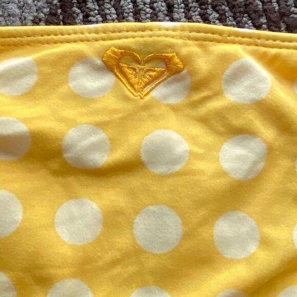 Roxy Yellow Polka Dot Bikini Bottom - Picture 5 of 8